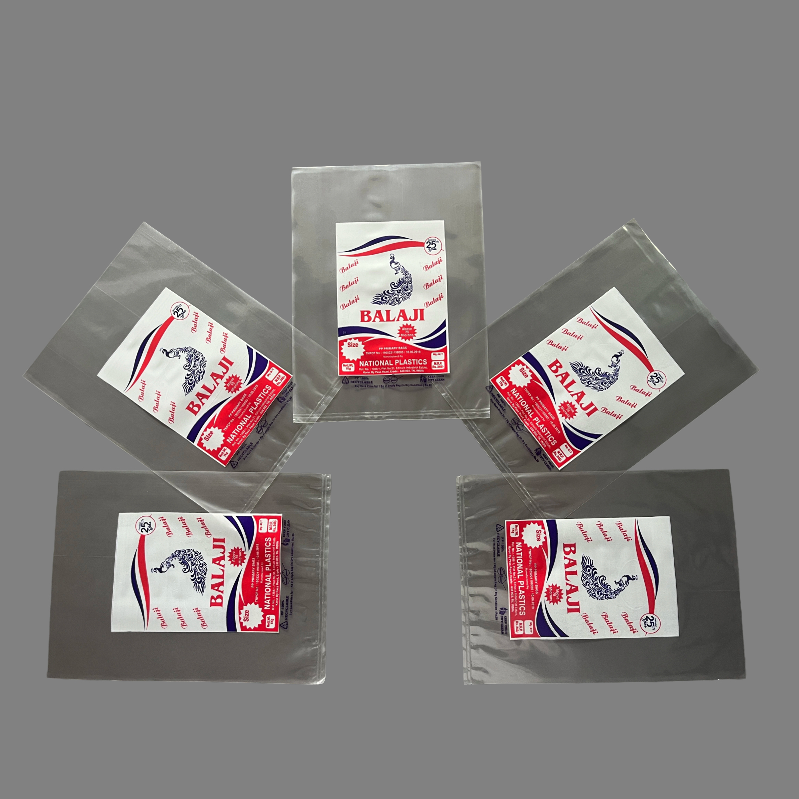 Custom Printed PP Bags